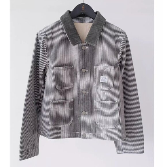 NWT Denimist Slim Chore Jacket Railroad Grey Classic - Picture 4 of 10